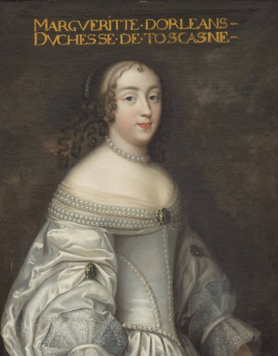 Marguerite Louise de Bourbon-Orléans, Großherzogin von Toskana (1645-1721) von Workshop of Charles Beaubrun